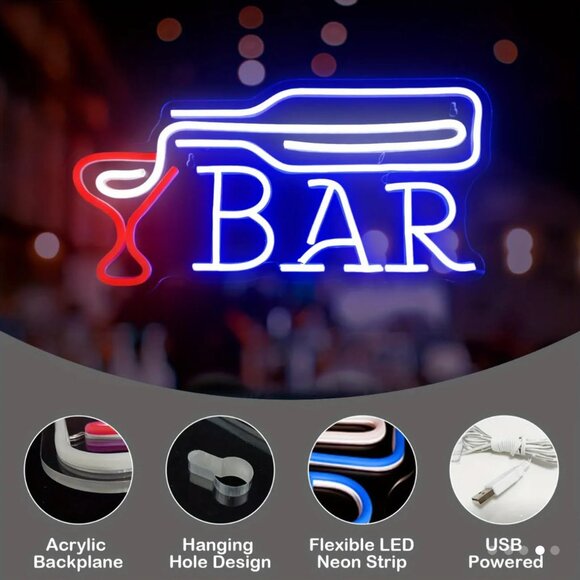 BAR NEON LED SIGN - Picture 4 of 7